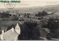 Vignoble de Moissey (Jura) vers 1900, avant l'épidémie du phylloxera. Il couvrait alors une superficie de 300 ha. En 1913, il n'en subsistait que 92 ha.