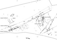 Plan du site de Soumaltre à Aspiran.